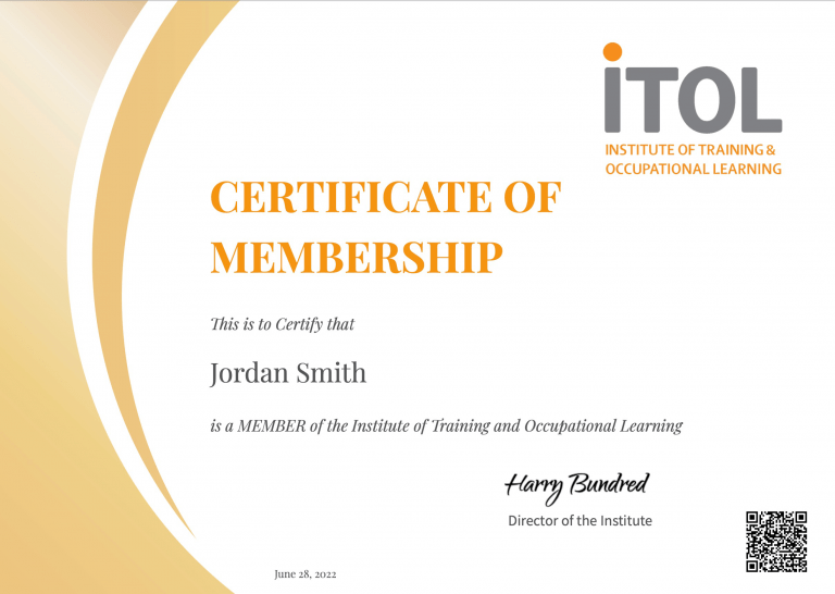 Membership - Become an ITOL member for L&D professional benefits